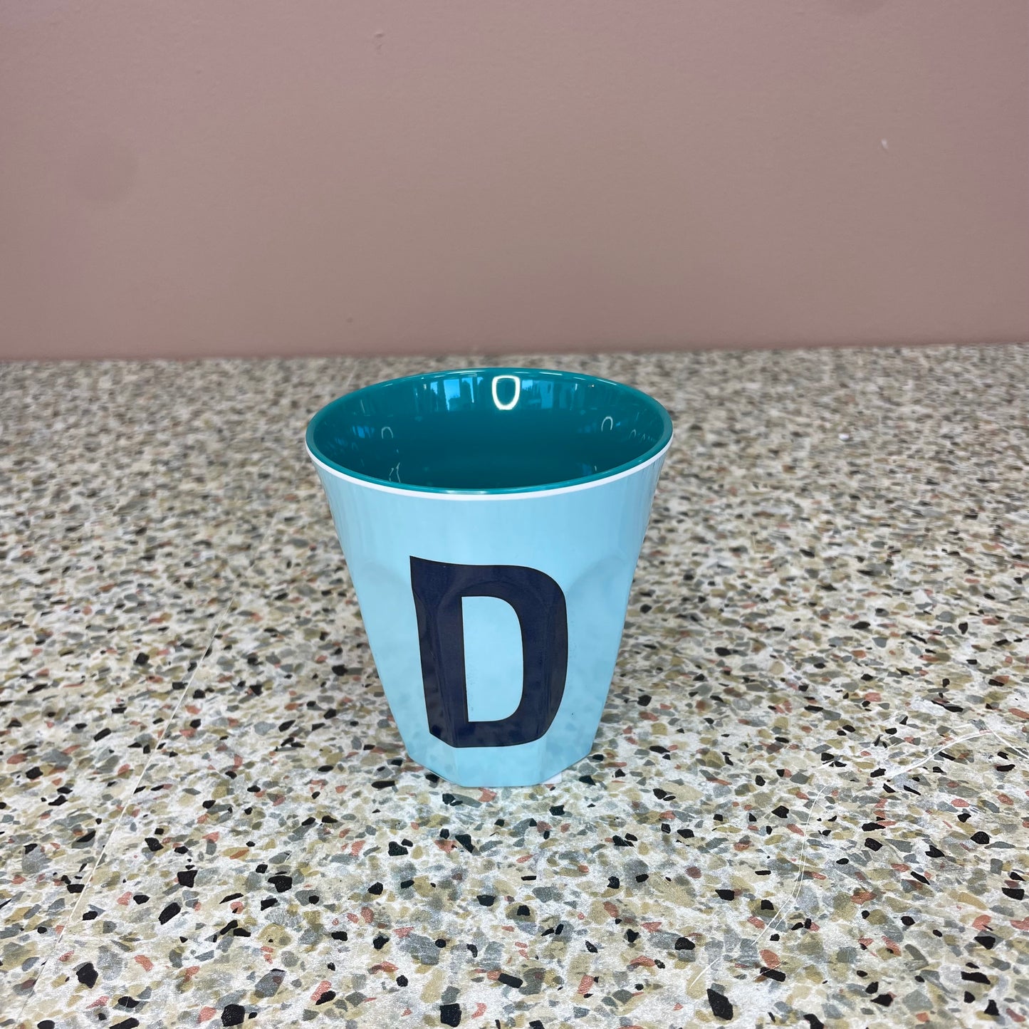 Gobelet alphabet 🦋(bleu)
